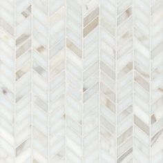 white marble chevron tile pattern