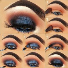 Eye Makeup Tutorial For Beginners, Natural Eyeshadow Looks, Simple Makeup Natural, Boho Makeup, Natural Eye Makeup Tutorial, Diva Makeup, Makeup Pictorial, Prom Eye Makeup, Eye Makeup Techniques