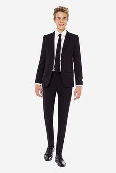 Party Slim Fit Suits, Party Slim Fit Suit In Suiting Fabric, Slim Fit Party Suit, Tailored Professional Suits For Black-tie Events, Black Slim Fit Suits For Party, Tailored Black Suit And Tie Accessories For Party, Black Professional Suit For Black Tie Events, Tailored Black Suit For Black-tie Events, Professional Party Suits With Notch Lapel