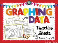 graphing and data practice sheets