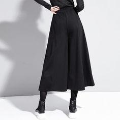 Elegant Black Floor-length Bottoms, Black Compressive Full-length Legwear, Black Breathable Full-length Bottoms, Gothic Wide Leg Cotton Bottoms, Black Breathable Full-length Pants, Casual Wide Leg Pants, Suit Shoes, Mens Socks, Socks Women