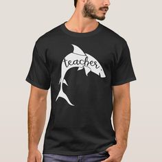 teacher shark Grandpa Shark, Shark Gifts, Shark T Shirt, Mens Fashion Shoes, Mens Clothing Styles, Clothing And Shoes, Mens T, Cool Designs, Cool Outfits