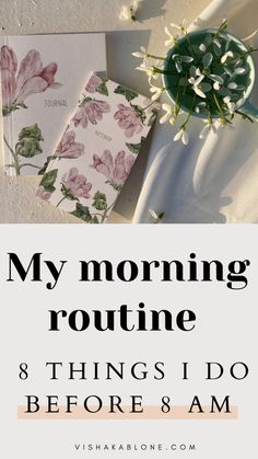 My morning routine: things I do before 8 am - Vishaka Blone Morning Routine Productive, Mom Schedule, My Morning Routine, Routine Ideas, Routine Tips, Productive Habits, Healthy Morning Routine, Productive Morning