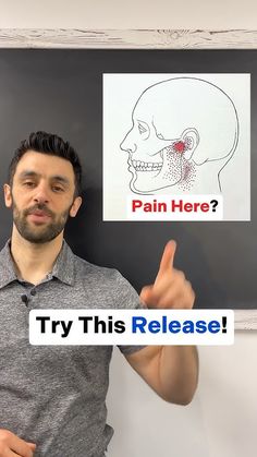 If you’re experiencing ear pressure, sinus pressure, jaw, pain, and stiffness… #tmj How To Drain Sinuses And Ears, Ear Pressure Relief Remedies, Eye Pressure Relief, Sinus Pressure Relief Fast, Tmj Relief Remedies, Sinus Pressure Points, Ear Pain Relief, Relieve Ear Pressure, Ear Pressure Relief