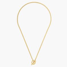 Available in 14k gold plated, rhodium plated or 14k rose gold plated brass Chain width: 3mm 18" curb chain Simulated 3mm pearl Toggle closure Made in the USA SKU: BYN1198 Chic Toggle Necklace As A Gift, Chic Toggle Link Necklace As A Gift, Classic Everyday Toggle Necklace With Adjustable Chain, Classic Toggle Necklace For Everyday, Chic Gold Chain Toggle Necklace As Gift, Elegant Gold Chain Toggle Necklace Gift, Chic Gold Chain Toggle Necklace Gift, Everyday Chain Necklace With Spring Ring Clasp, Classic Everyday Toggle Necklace With Cable Chain