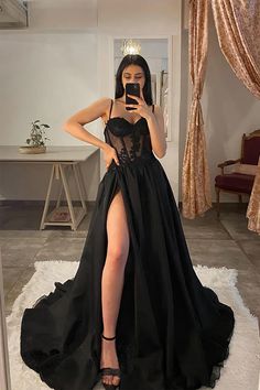 Black Tulle Prom Dress, Elegant Black Prom Dresses, Split Prom Dresses, Homecoming Party, Chic Gowns, Tulle Evening Dress, 파티 드레스, Burgundy Prom Dress, Looks Party