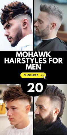 Embrace the versatility of mens mohawk hairstyles and create a look that suits your personal style and preferences. Whether you prefer a classic mohawk with a taper fade for a modern twist or a curly mohawk that embraces your natural texture, these hairstyles offer endless possibilities. With their bold and striking appearance, mohawk hairstyles for men allow you to express your confidence and individuality through your hair, making a powerful and unforgettable statement. Best Mohawk Hairstyle Men, Men’s Mohawk Fade, Mohawk Fade Men, Mohawk Hairstyles Men Faded, Mens Mohawk Hairstyles, Modern Mohawk Men, Wide Mohawk