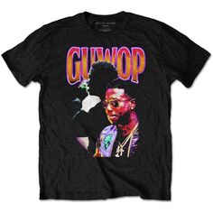 An official licensed Gucci Mane (GUWOP) Unisex T-Shirt featuring the 'Gucci Collage' design motif. This high quality T-Shirt is available in a black colourway. Classic Unisex fit t-shirt featuring short sleeves and crew neck. Made from soft-style cotton. Garage Punk, Metal Garage, The Artist Movie, Gucci Mane, High Waisted Mom Jeans, Screen Printing Designs, High Quality T Shirts, Soft Style, Make Your Day