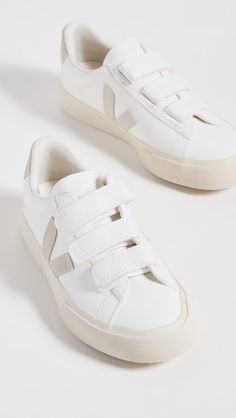 Veja Recife Logo Sneakers | SHOPBOP Shoes Veja, Veja Shoes, Looks Pinterest, Velcro Sneakers, Shoe Wishlist, Veja Sneakers, Fashion Capsule, Carrie Bradshaw, Recycled Rubber