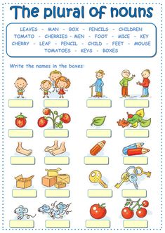 a worksheet with words and pictures for children to learn how to use them