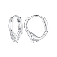 PRICES MAY VARY. Premium Material:The dolphin hoop huggie earring is made of s925 sterling silver，fully plated with white gold, ensuring a long lasting finish and nickel free, lead free, hypoallergenic. Unique&Charming: Adopts a cute dolphin shape，exquisite craftsmanship makes dolphins come to life.This silver special dolphin earring will be your perfect choice and you will looking more charming when you wearring them. Lightweight Earrings:The weight is only 2.1g which make these dolphin hoop ea Dolphin Accessories, Dolphin Pendant, Sterling Silver Articulated Dolphin Earrings, Nickel-free Silver Fish-shaped Earrings, Dolphin Gifts, Dolphin Earrings, Sterling Silver Cat, Friendship Jewelry, Animal Earrings