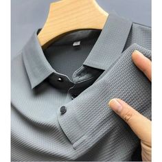 SPECIFICATIONS Style: England Style Applicable Scene: BUSINESS Material: Polyester Sleeve Length(cm): Short Applicable Season: summer Decoration: NONE Pattern Type: Solid Feature: Anti-Shrink Gender: MEN Color Style: Solid Type: Regular Tops Type: Polos The Item is Asia Size Pls check the size chart carefully 1. Due to manual measurement, please allow 1-3cm tolerance. 2. Color may slightly vary from the image due to different computer screen and light affect. 3. If you are not sure about the siz Gray Collared Business Tops, Gray Collared Tops For Business, England Style, England Fashion, Computer Screen, Short Sleeve Polo, Color Style, Mens Polo Shirts, Height And Weight