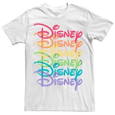 Add a little magic to anyone's wardrobe with this Disney Tee. ©Disney FEATURES Crewneck Short sleeveFABRIC & CARE Cotton Machine wash Imported Size: XL. Color: White. Gender: male. Age Group: adult. Pride Logo, Disney Tee, Disney Men, Disney Tees, Fun Style, Big & Tall, Mens Tees, Unisex T Shirt, Tshirt Print