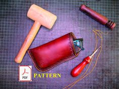 Welcome to our listing for the Leather Wallet PDF pattern! Please note: This listing is for a digital download of the pattern only. No physical glasses case will be shipped. Create your own glasses case with our easy-to-follow PDF pattern. Crafted from high-quality leather, this wallet is perfect for showcasing your leatherworking skills. To complete this project, you will need:     2,5 - 3,2 mm thick leather     Thread      Pattern Specifications:     Height: 6,7 inches (17 cm)     Width: 3,5 inches (9 cm) With clear instructions and printable PDF format patterns at A4 size, you'll be on your way to making your own stylish leather wallet in no time. Perfect for personal use or as a thoughtful handmade gift for friends and family. Instruction video you can see at: https://www.youtube.com/w Diy Leather Glasses Case, Sunglasses Case Pattern, Sewing Template, Diy En Cuir, Thread Pattern, Handmade Gifts For Friends, Sewing Templates, Leather Glasses Case, Pattern Printable