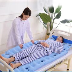 Pressure Ulcer Air Cushion Bed Nursing Pad Elderly Patients Lying In Bed Long Time Paralyzed Bed Pans Hospital, Pressure Ulcer, Lying In Bed, Cushion Bed, Nursing Pads, Nursing, Turning, Better Living, Cushions