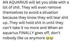 Aquarius Likes And Dislikes, Aquarius Quotes Personality Types, Aquarius Things, Aquarius Girl, Aquarius Aesthetic, Likeable Quotes, Aquarius Life, Zodiac Memes Aquarius