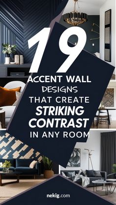 the top ten accent wall designs that create striking contrast in any room