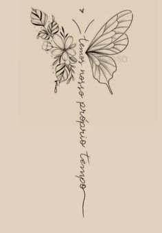 a drawing of a butterfly with the words, i love you to the moon and back