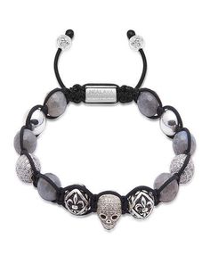 Odell Beckham Jr. and Amber Rose - Nialaya Jewelry Diamond Skull, Odell Beckham, Surfer Bracelets, Odell Beckham Jr, Beckham Jr, Amber Rose, Snake Jewelry, Jewelry For Men, Mens Beaded Bracelets