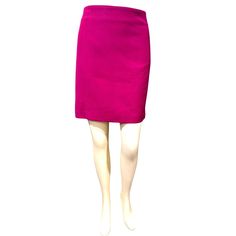 An Elegant Fuchsia Pink Mini Skirt By Ann Taylor Loft Petites. Made From A Blend Of Polyester, Rayon, And Spandex. Perfect For Office Wear. Size 10. Gray In Color. Pencil Midi Style. Smooth Pattern. Brand: Ann Taylor Loft Petites Size: 10 Color: Gray Style: Pencil Midi Pattern: Smooth Material: Polyester, Rayon, Spandex Designed For: Women Features: Pencil Midi All Seasons Smooth Made In Indonesia Dry Clean Size: Womens 10p Measurements: Laid Flat Waistline 31 In / 79 Cm Hips 39 In / 99 Cm Lengt Pink Knee-length Bottoms For Work, Knee-length Pink Bottoms For Workwear, Pink Lined Skirt For Work, Pink Lined Skirt For Workwear, Pink Knee-length Bottoms For Workwear, Pink Stretch Skirt For Work, Pink Stretch Skirt For Workwear, Pink Stretch Short Skirt, Office Mini Skirt