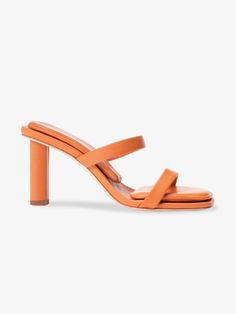 Absolute 85 Nappa | Tamara Mellon Sandal Slides, Tamara Mellon, Pillow Top, Strappy Sandals, Density, Soft Leather, Slides, Leather Upper, Elastic