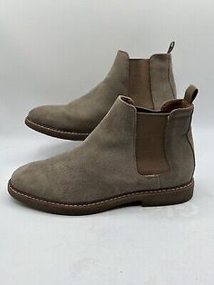 ad eBay - Steve Madden Chelsea Ankle Booties Mens Size 10.5 Taupe Suede Round Toe Pull on - Buy Now, click the link (eBay) Fall Chelsea Boots With Cushioned Footbed And Round Toe, Casual Chelsea Boots With Cushioned Footbed For Fall, Casual Fall Chelsea Boots With Cushioned Footbed, Casual Chelsea Boots With Round Toe And Fitted Fit, Casual Fitted Chelsea Boots Ankle-high, Casual Chelsea Boots For Fall, Casual Fitted Ankle-high Chelsea Boots, Casual Fitted Chelsea Boots For Fall, Fitted Casual Chelsea Boots For Fall