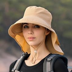 Ponytail Cap, Bucket Hat Summer, Hiking Hat, Summer Hats For Women, Sun Cap, Sun Protection Hat, Visor Cap, Outdoor Hats, Fishing Women