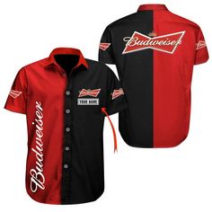 Personalized Multicolor Budweiser Button Shirt, budweiser button shirt, budweiser button up shirt, vintage budweiser button up shirt, budweiser shirt, budweiser t shirt, vintage budweiser shirt, buttweiser t shirt, budweiser graphic tee, budweiser tee Budweiser Shirt, Vintage Budweiser, Button Shirts Men, Fashion 2024, Men's Wardrobe, On Vacation, Button Shirt, Family Gathering, Shirt Men