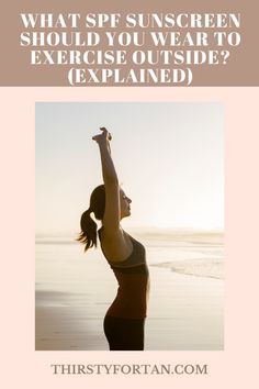 In this article, I will explain What SPF Sunscreen Should You Wear to Exercise Outside to correctly protect your skin. Let's begin! Skin Care Lotions, Best Sunscreens, Sunscreen Lotion, Picnic In The Park, Broad Spectrum Sunscreen, Spf Sunscreen, Outdoor Workouts, Skin Concern, Face Sunscreen