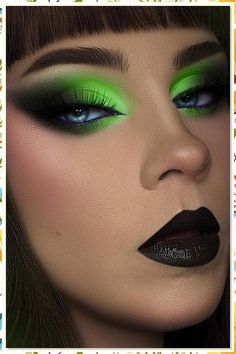 Looking for a summer makeup look for green eyes that will make you stand out from the crowd? Check out our tips below! Makeup Looks For Green Eyes, Toxic Products, Summer Makeup Looks, Eye Makeup Pictures, Green Makeup