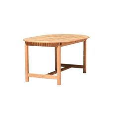 a wooden table on a white background with no one in it's place to sit