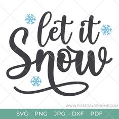 Let it Snow phrase with snowflakes Let It Snow Svg, Cricut Mug Press, Crochet Waffle Stitch, Mug Press, Waffle Stitch, Cricut Joy, Holiday Mood, Cricut Maker, Glitter Vinyl