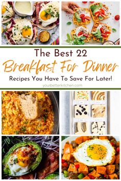 the best 29 breakfast for dinner recipes you have to save for later