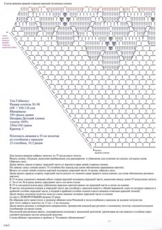 the diagram shows how to make a crochet pattern