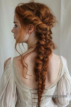 Plated Hairstyles, Coronet Braid, Fishtail Braid Step By Step, Manifesting Beauty, Elf Hairstyles, Braid Step By Step, How To Fishtail, Hair Plaits, Braids Aesthetic