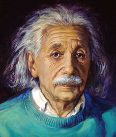 an old man with white hair and a mustache in a green sweater is looking at the camera