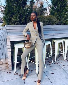 Absolutely Fabulous, Outfit Look, Insta Stories, Mode Inspo, Looks Chic, Work Outfits Women, Suit Fashion