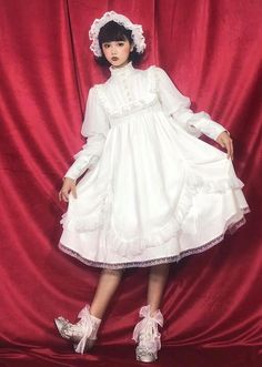 Sevens Sinfonia Sarabande Op Dress, Classic Lolita, The Pure, Indie Brands, Back In Stock, Lolita Dress, Gothic Lolita, Dream Clothes, Lolita Fashion