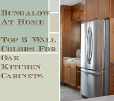 the top 5 wall colors for oak kitchen cabinets