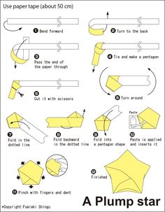 instructions to make an origami umbrella