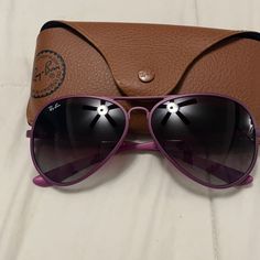 Purple Ray-Ban Classics Brand New Unisex Lancome Lipstick, Louis Vuitton Sneakers, Purple Mirror, Round Ray Bans, Clubmaster Sunglasses, Green Mirrors, Pink Mirror, Tortoise Shell Sunglasses, Burberry Sunglasses