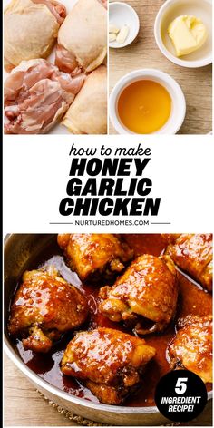 how to make honey garlic chicken