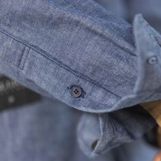 A classic take on our staple Oxford button down. Made with 100% cotton for an extra soft feel and in the perfect chambray blue. Pair with a light wash denim jean for contrast or leave unbuttoned with a tee underneath for flare. Light Wash Denim, Button Down Collar, Denim Jean, Art Project, Chambray, Denim Jeans, Oxford, Blue