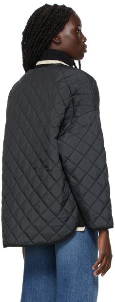 Long sleeve insulated quilted satin jacket in black. Supplier color: Black Black Quilted Jacket, Womens Quilted Jacket, Satin Jacket, Satin Jackets, Black Quilt, Quilted Jacket, Luxury Streetwear, Uk Shop, Designer Fashion