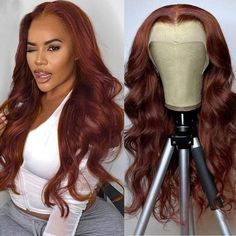 #wigs #hair #wig #lacewigs #bundles #virginhair #lacefrontal #wigmaker #hairstyles #wigsforsale #hairextensions #frontal #humanhair #explorepage #hairstylist #customwigs #closure #wiginstall #lacefrontwigs #beauty #frontalsewin #fulllacewig #frontals #hdlace #naturalhair #protectivestyles #curlyhair #laceclosure #straighthair #brazilianhair #bob #bobhair #curlybob #straightbob #bobhairstyles Skunk Stripe Wigs, Red Brown Hair, Cheap Wigs, 100 Human Hair Wigs, Brown Wig