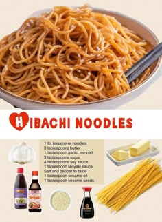 the ingredients for this dish include noodles, cheese and sauces to make it look like spaghetti