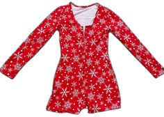 Fitted Long Sleeve Christmas Sleepwear, Red Fitted Christmas Sleepwear, Fitted Red Christmas Sleepwear, Fitted Red Sleepwear For Christmas, Fitted Red Sleepwear For Winter, Red Holiday Sleepwear For Winter, Fitted White Sleepwear For Winter, Onesie Pajamas, Onesies