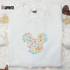 Disney Logo Easter Shirt & Characters Hoodie: Perfect Thanksgiving Gift Idea Easter Disney, Embroidered Disney, Disney Character Shirts, Disney Logo, Disney Mom, Cool Fathers Day Gifts, Perfect Thanksgiving, Best Mothers Day Gifts, St Patrick's Day Gifts