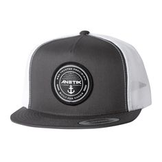 CHARCOAL / WHITE Crown Heights, Hat Ideas, New Era Cap, Classic Outfits, Baseball Hat, The Coast, Snapback Hat, Hat Designs, Snapback Hats