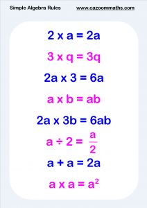 two numbers are written in pink and blue with the same number on each one side